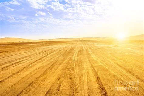 Desert Landscape Qatar Photograph By Benny Marty Fine Art America