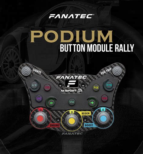 Fanatec Rally Podium Button Module Rally