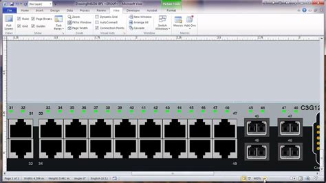 Visio 2010 Network Rack Diagram Tutorial - Part 2 - Modify Equipment