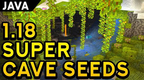 Lush Cave Seeds For Minecraft 118 Cave Seeds Youtube