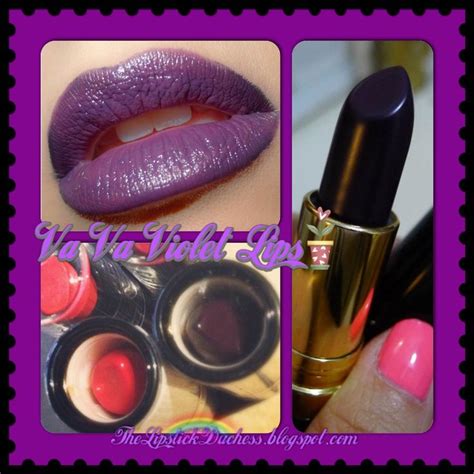 revlon va va violet lips violet lip revlon lipstick purple lips