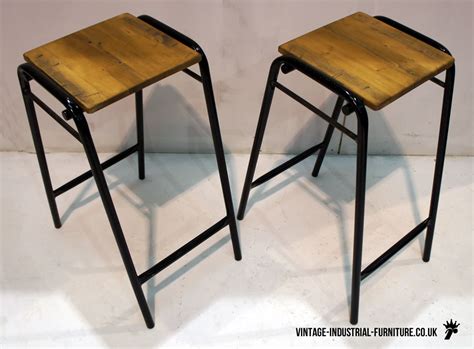 At the end of the year, each young scientist takes their lab apron home as a keepsake of all they learned in science! Vintage School Lab Stool
