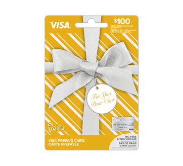 Maybe you would like to learn more about one of these? $100 Vanilla Visa Prepaid Card, 1 unit - Incomm : Financial cards | Jean Coutu