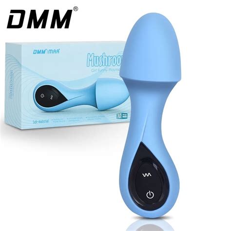 Dmm Mushroom Clitoral Vibrator Stick Erotic Sex Toys For Women Pussy Massage Av Massage Wand