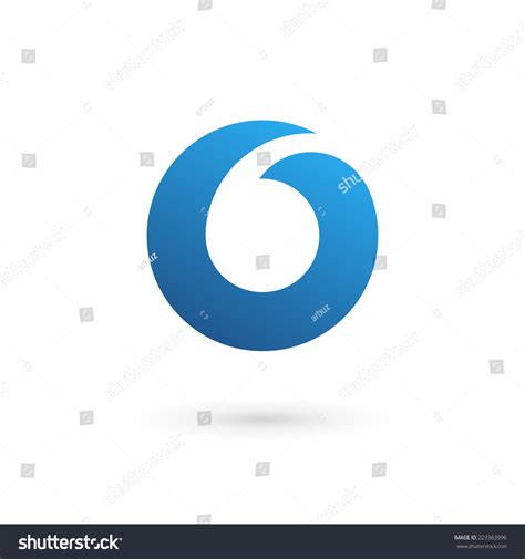 Letter O Logo Icon Design Template Elements Stock Vector Illustration