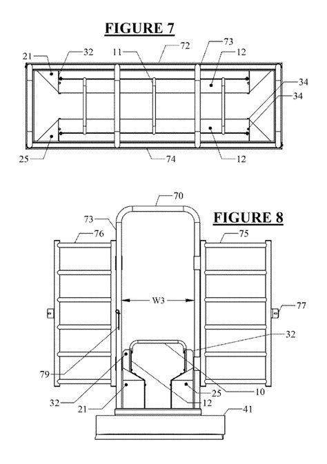 Patent Us20120000433 Insert For A Gated Chute For Smaller Livestock