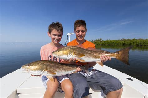 Redfish Sanibel Island Fishing Charters Andrews Fishing Charters