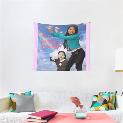 Believe In Yourself Miranda Cosgrove Icarly Tapestry By Hi It Is Me