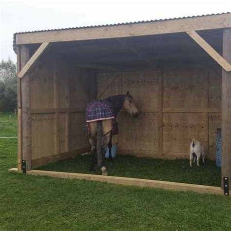 Diy Horse Shelter Plans Etsy