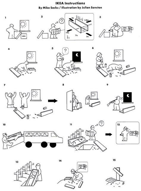 Funny Ikea Instructions Lol Ecobr Instruction Ikea Instructions