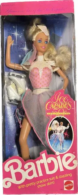 ice capades 50th anniversary 1989 barbie doll 7365 mattel 14 99 picclick