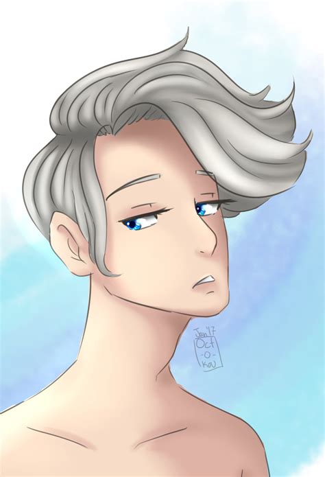He kissed yuri in 7 episode. Victor Nikiforov by Octokou on Newgrounds