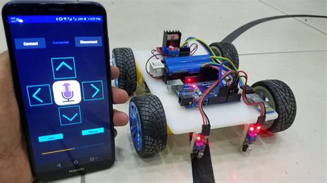 Line Follower And Android Application Control Robot Arduino Project Hub