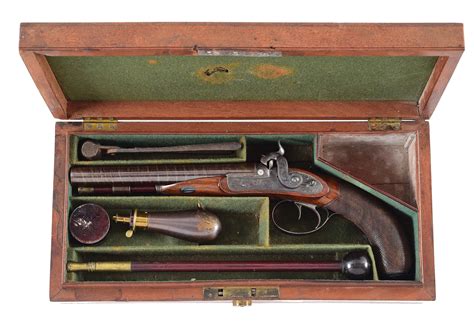 Lot Detail A Highly Attractive Purdey Percussion Howdah Pistol With