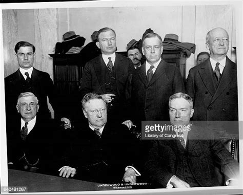 Industrialists John D Rockefeller Jr And Charles M Schwab Testify