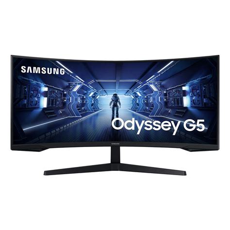 Buy Samsung 34 Odyssey G5 Ultra Wide Gaming Monitor With 1000r Curved Screen 165hz 1ms