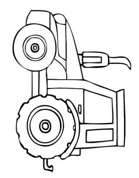 Tractor Coloring Pages Free Printable Pdf Sheets