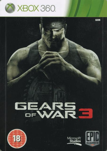 Gears Of War 3 Steelbook Microsoft Xbox 360