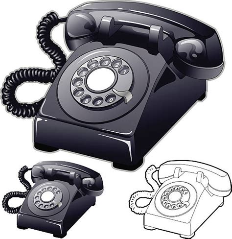 Best Rotary Phone Illustrations Royalty Free Vector Graphics And Clip