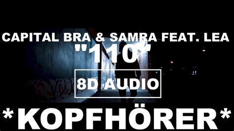 8d Audio Capital Bra And Samra Ft Lea 110 I Deutschrap 8d Lyrics Youtube