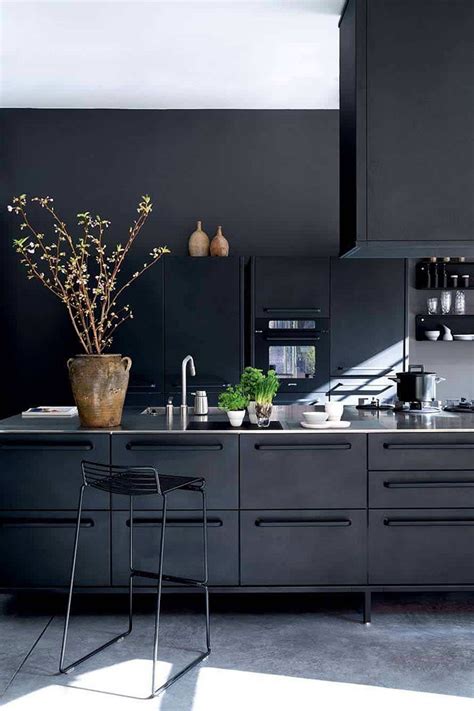 Black Hardware Kitchen Cabinet Ideas The Inspired Room