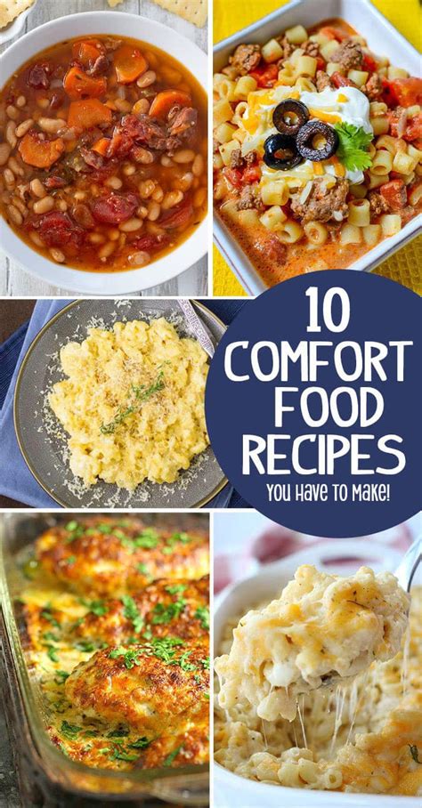 10 Amazing Comfort Food Recipes You Need To Make