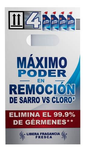 Limpiador Para Inodoro Lysol Desinfectante 4pz De 750 Ml Cu Mercadolibre