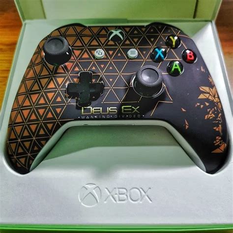 Microsoft Xbox One S Deus Ex Manking Divided Controller Consolevariations