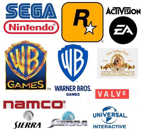The Logos Of My Favorite Game Companies3 By Theagentmanmmt On Deviantart