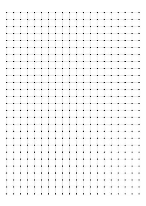 Free Printable Dot Graph Paper Templates Graph Paper Grid Paper