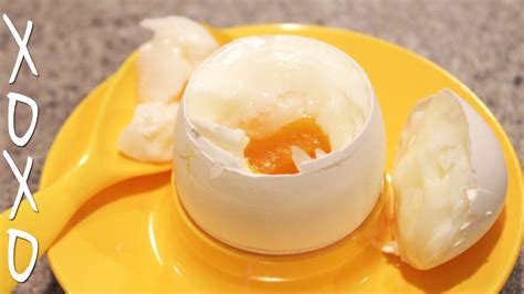 Boiled eggs are eggs, typically from a chicken, cooked with their shells unbroken, usually by immersion in boiling water. How to Eat Soft Boiled Eggs! - YouTube