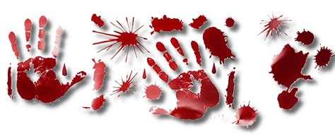 Bloody Hand Print Png Free Logo Image Images