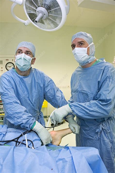 Ankle Arthroscopy Stock Image C0147766 Science Photo Library