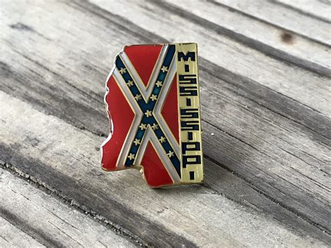 Mississippi Confederate Lapel Pin