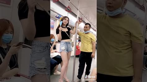 Sexy Girl On Train Youtube