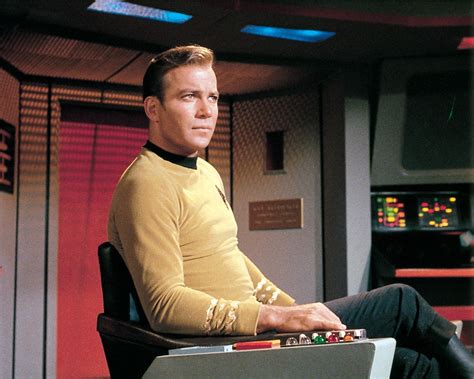 Publicity Photo Depicting Captain James T Kirk William Shatner