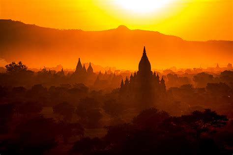 Landmark Photography Bagan Myanmar Hd Wallpaper Wallpaper Flare