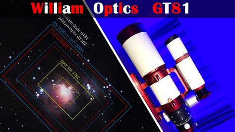 William Optics Gt81 Image Scale Youtube