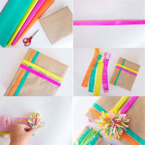 3 Fun Ways To Wrap With Tissue Paper Tell Love And Party