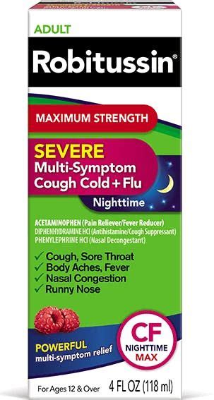 Save $5 † when you join mucus fighters+ today. Robitussin Severe Multi-Symptom Cough Cold + Flu Nighttime ...