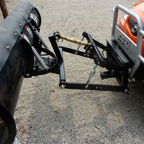 Front Mounted 3 Point Hitch Snow Plow Kit For The Kubota Rtv