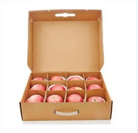 Fruit Packaging Carton Boxes Box Capacity 1 5 Kg At Rs 5piece In Kolkata