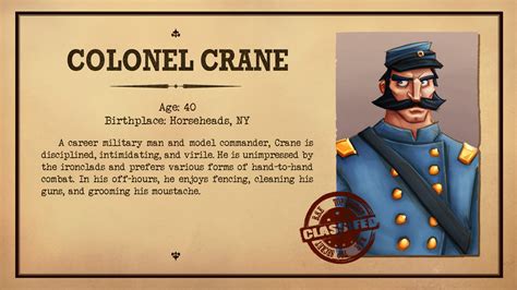 We did not find results for: Ironclad Tactics - Colonel Crane | Steam Trading Cards Wiki | FANDOM powered by Wikia
