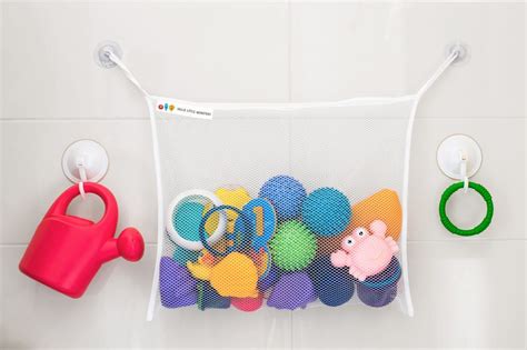 Bath Toy Storage Net Healthy Bath Time By Hello Little Monsters