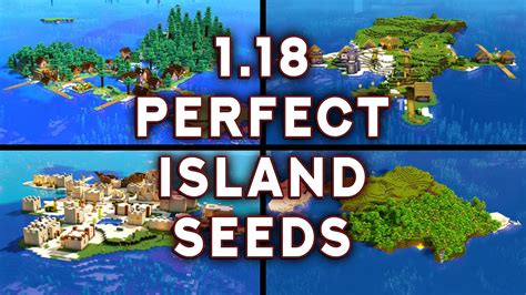 Perfect Minecraft Survival Island Seeds Minecraft 118 Seeds Java Edition Seeds Youtube