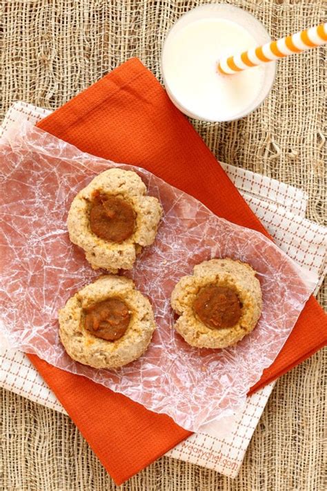 Pumpkin Pie Thumbprint Cookies The Weary Chef