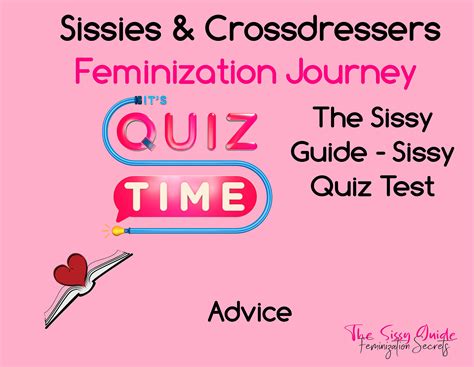 The Sissy Guide Sissy Quiz Test Sissy Task Sissy Assignments