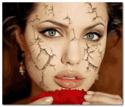 How To Create Cracked Face With Photoshop Cs5 Lunafy3 Tutorial