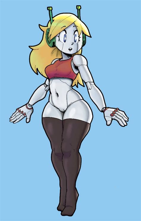 Rule 34 1girls Blonde Hair Bottomless Cave Story Curly Brace Female