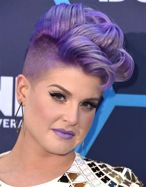 Kelly osbourne is a british fashion model, singer and actress, born october 27th, 1984. kelly osbourne lavender hair - Google Search in 2020 ...